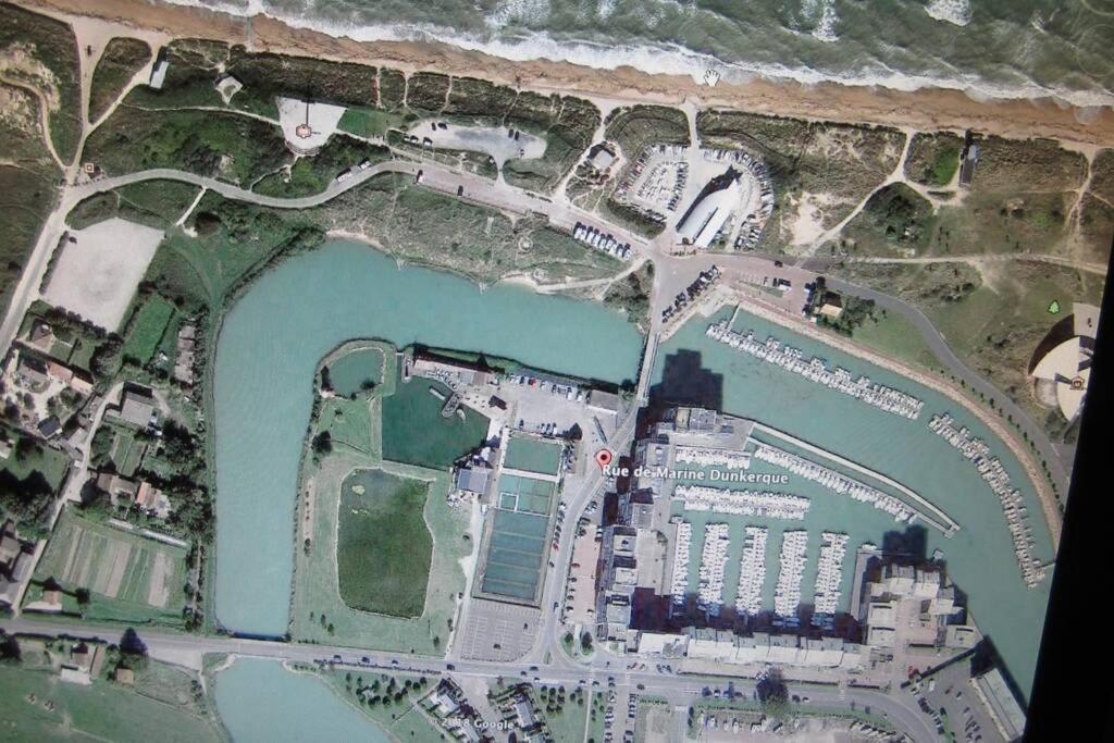 Vue Panoramique Lägenhet Courseulles-sur-Mer Exteriör bild
