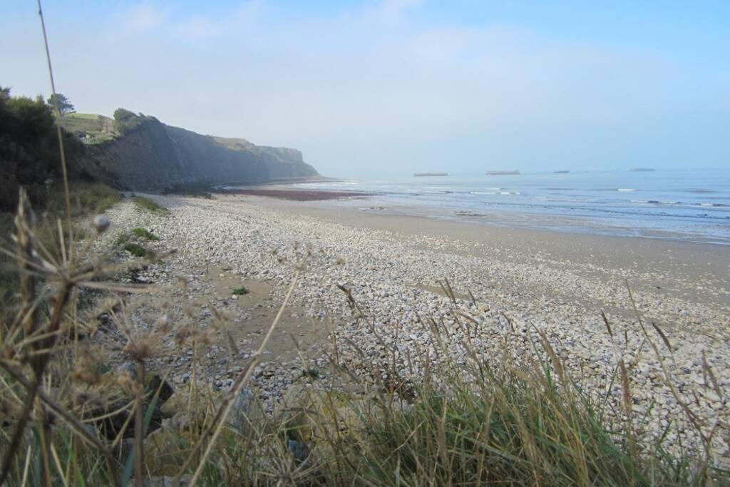 Vue Panoramique Lägenhet Courseulles-sur-Mer Exteriör bild