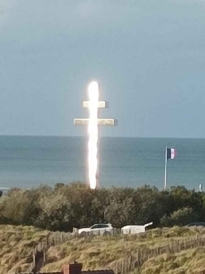 Vue Panoramique Lägenhet Courseulles-sur-Mer Exteriör bild