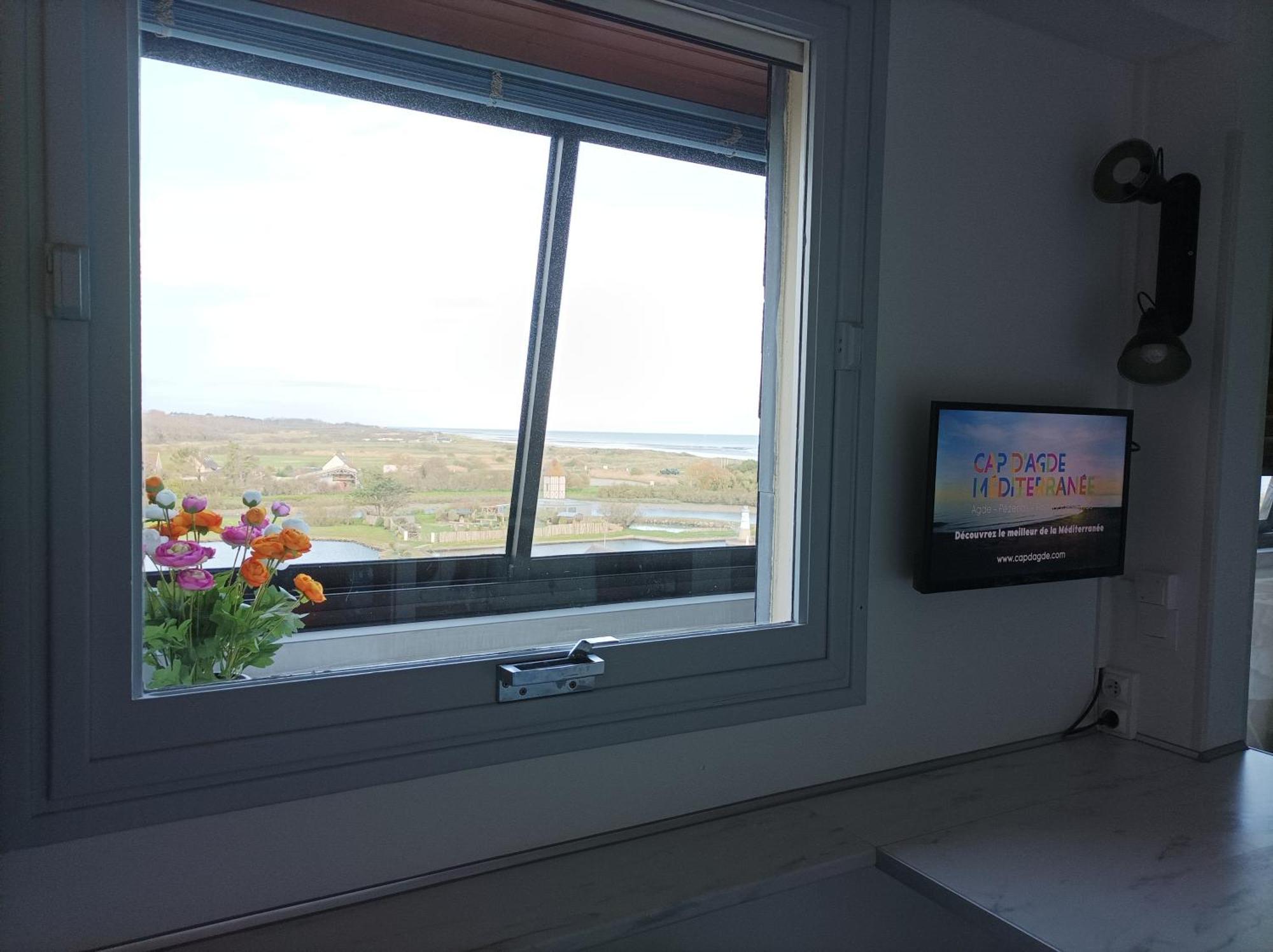 Vue Panoramique Lägenhet Courseulles-sur-Mer Exteriör bild